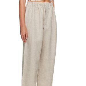 Baserange Beige Lane Lounge Pants Size Small NWT!